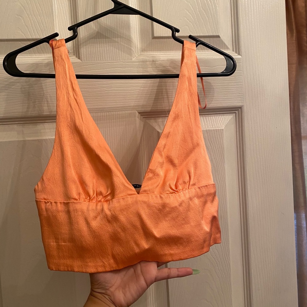 Satin Zara top